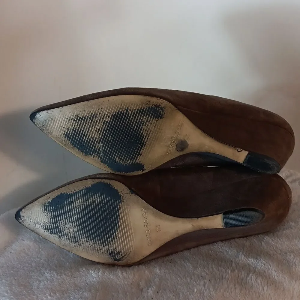 Marc Fisher Lace-Up Wedge Shoes